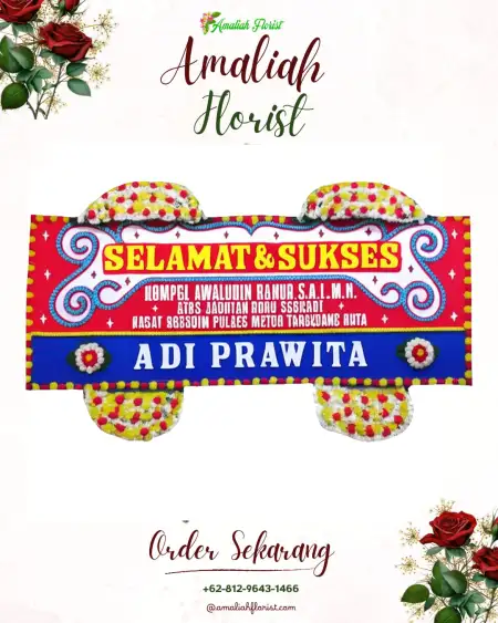 Papan Bunga Ucapan Selamat Sumberurip